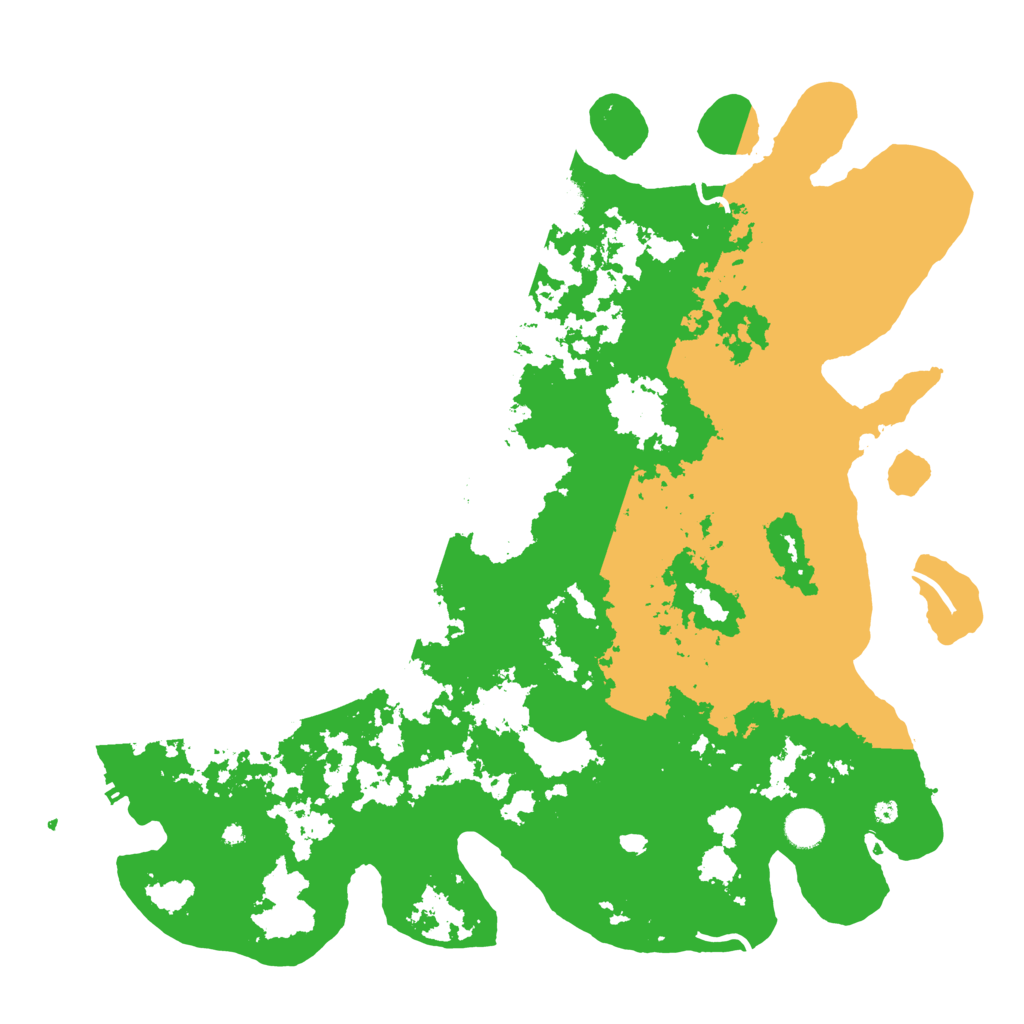 Biome Rust Map: Procedural Map, Size: 4500, Seed: 1747683612