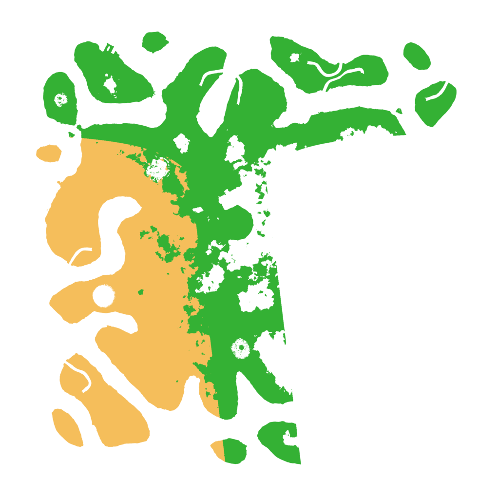 Biome Rust Map: Procedural Map, Size: 4000, Seed: 624519703