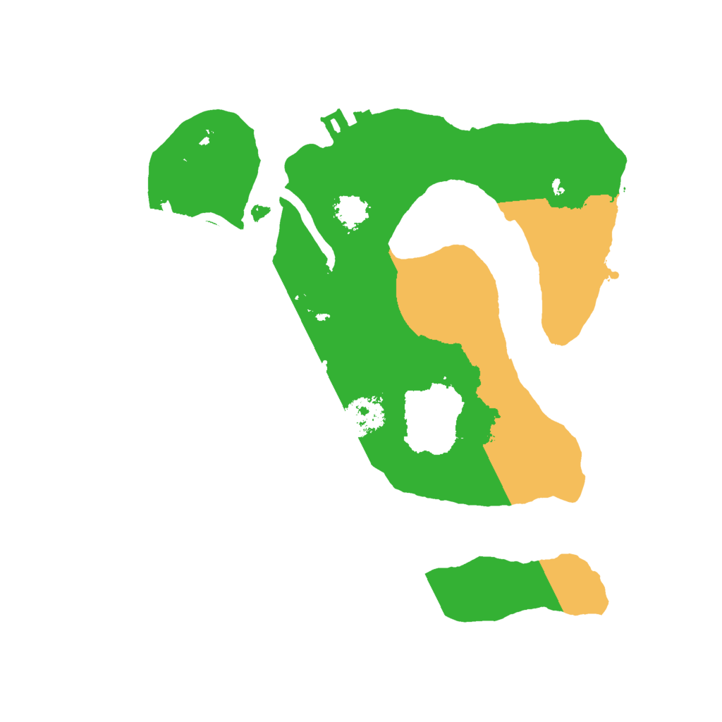 Biome Rust Map: Procedural Map, Size: 2000, Seed: 9000