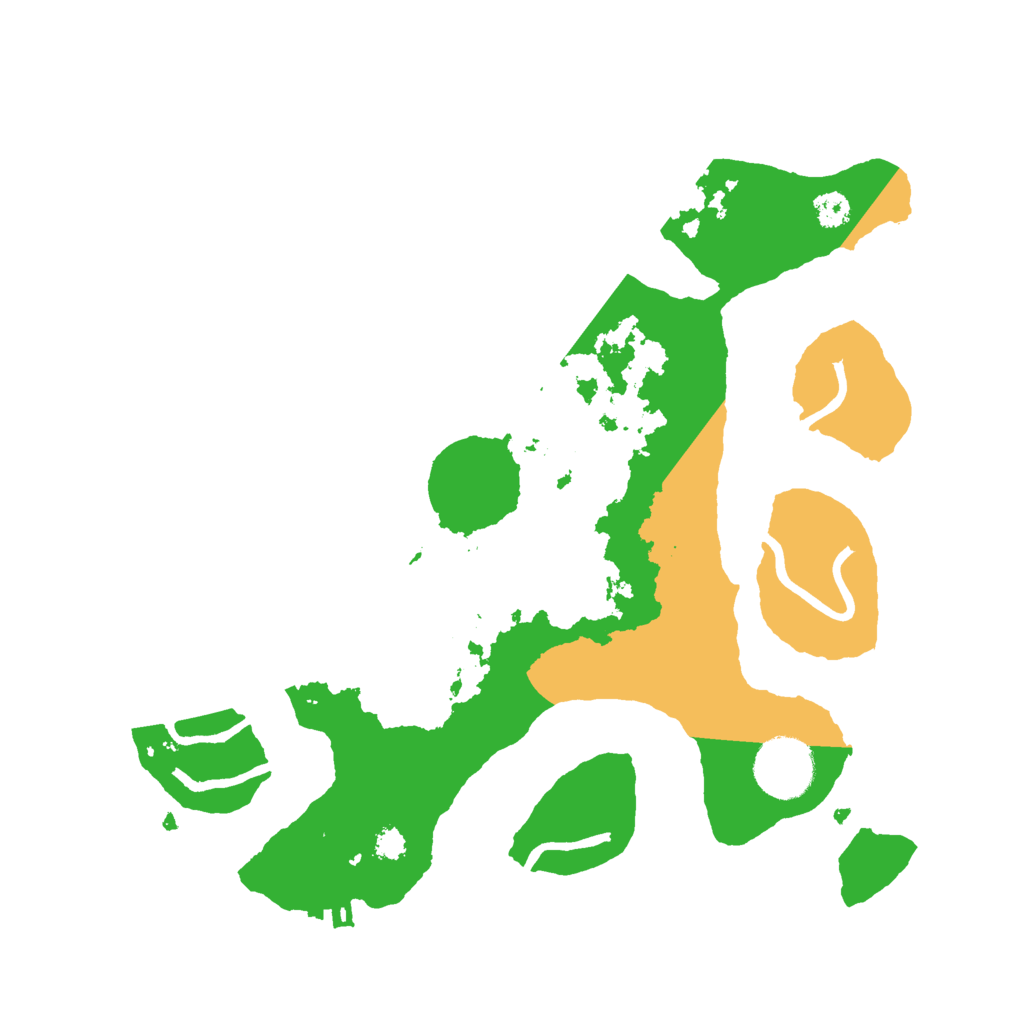 Biome Rust Map: Procedural Map, Size: 3000, Seed: 1776465025