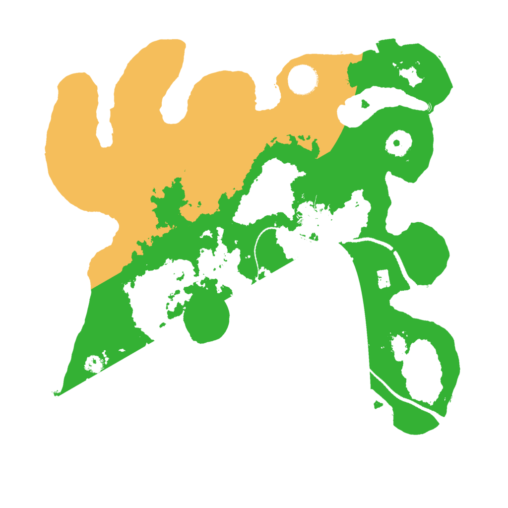 Biome Rust Map: Procedural Map, Size: 3000, Seed: 1391734123