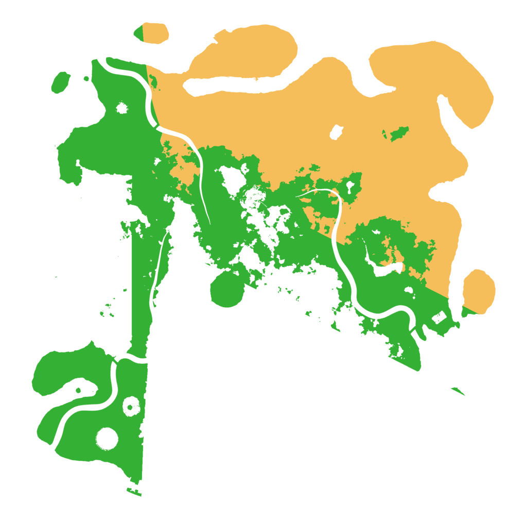 Biome Rust Map: Procedural Map, Size: 4200, Seed: 74836