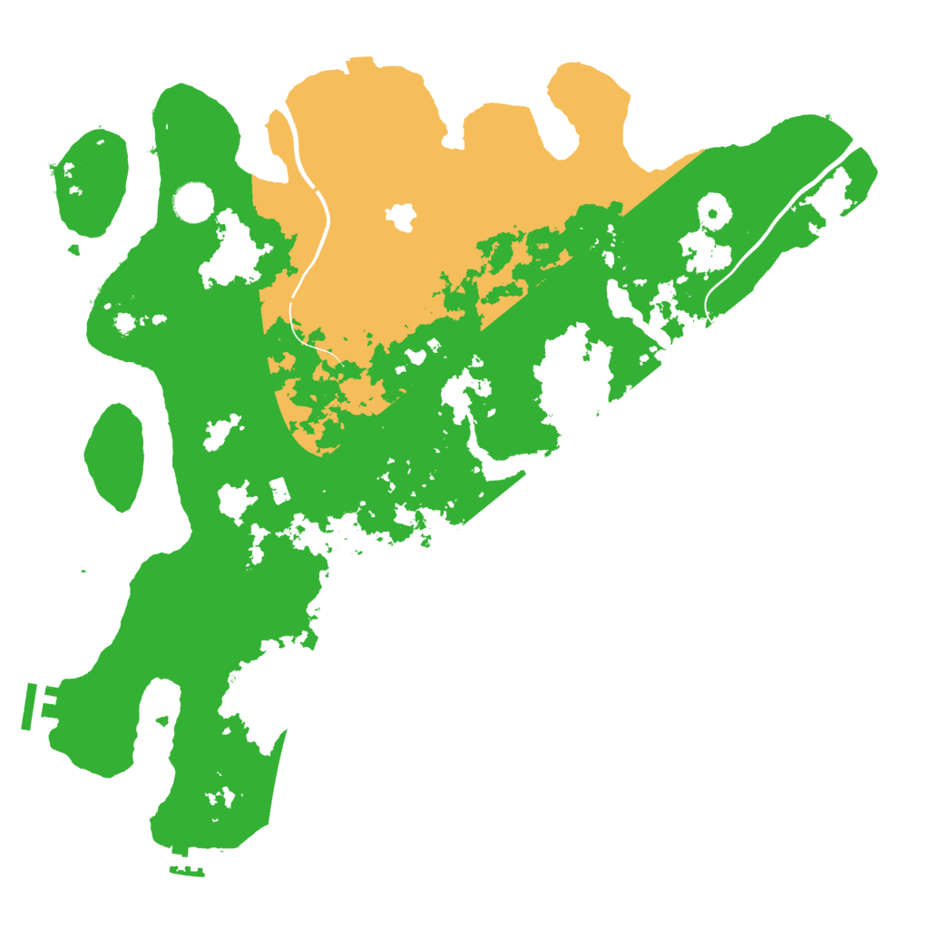 Biome Rust Map: Procedural Map, Size: 4000, Seed: 4442393