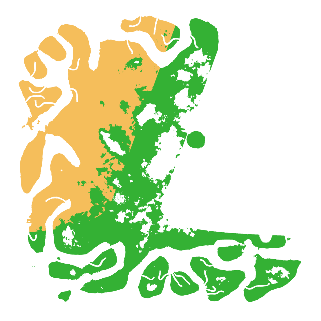 Biome Rust Map: Procedural Map, Size: 5000, Seed: 329712402