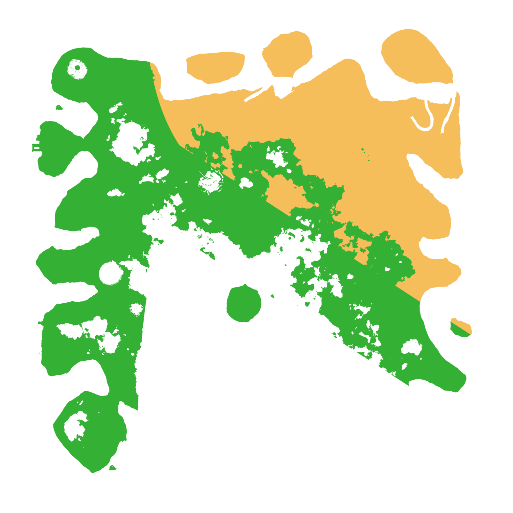 Biome Rust Map: Procedural Map, Size: 4000, Seed: 34573