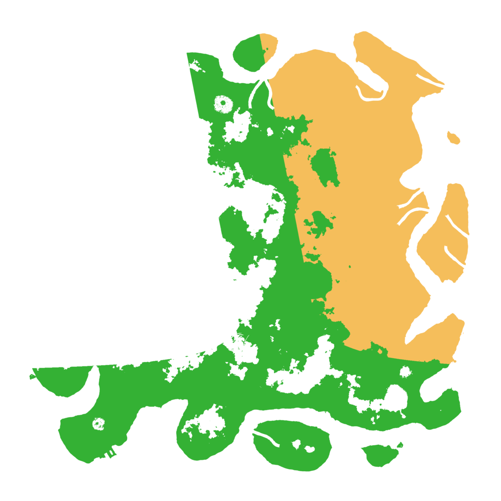 Biome Rust Map: Procedural Map, Size: 4100, Seed: 201509219