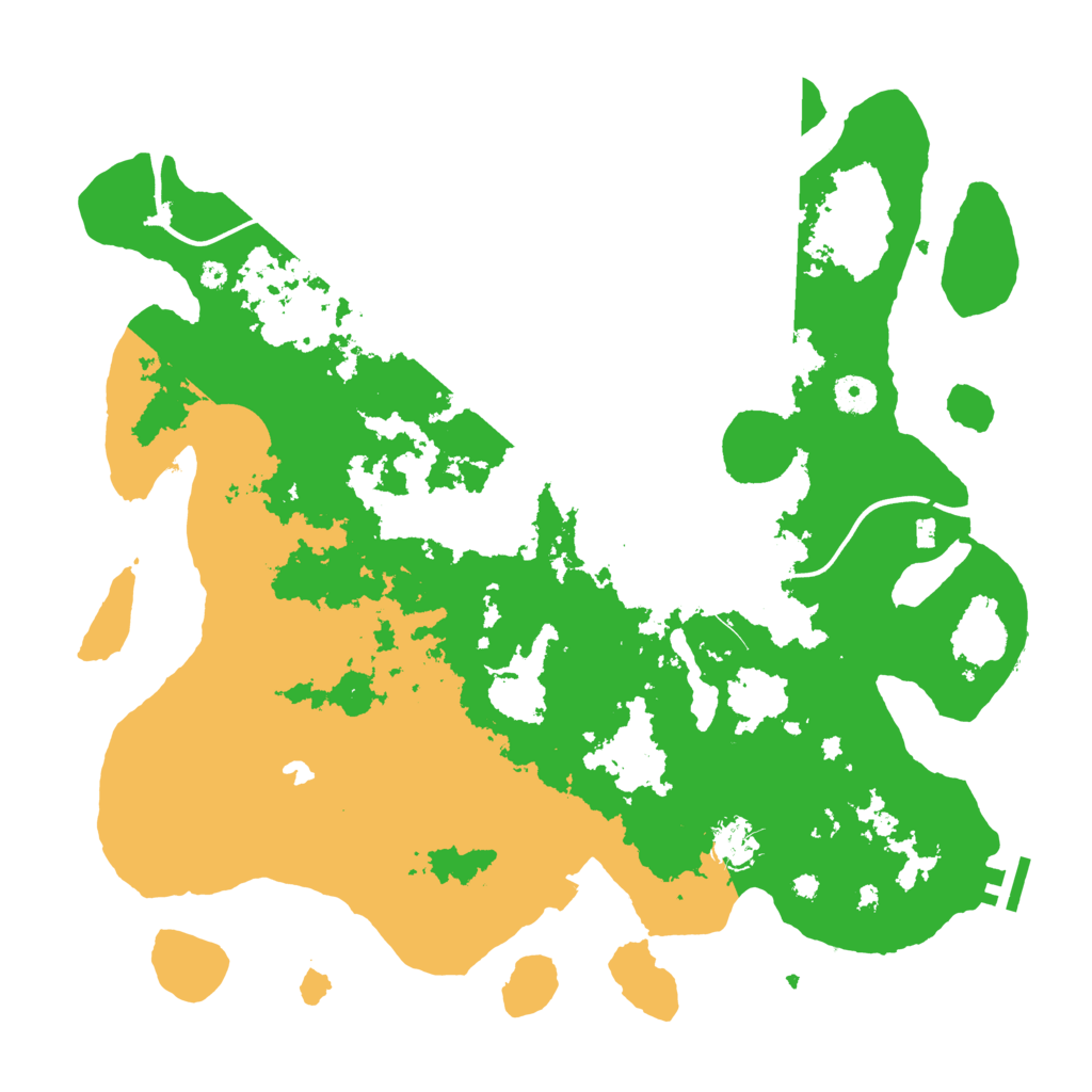 Biome Rust Map: Procedural Map, Size: 4000, Seed: 593569