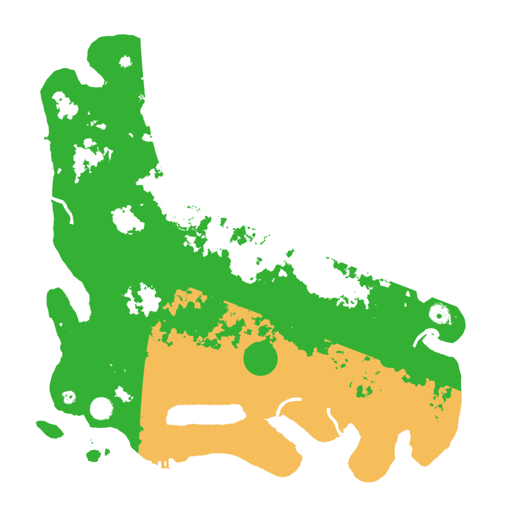 Biome Rust Map: Procedural Map, Size: 4000, Seed: 877278