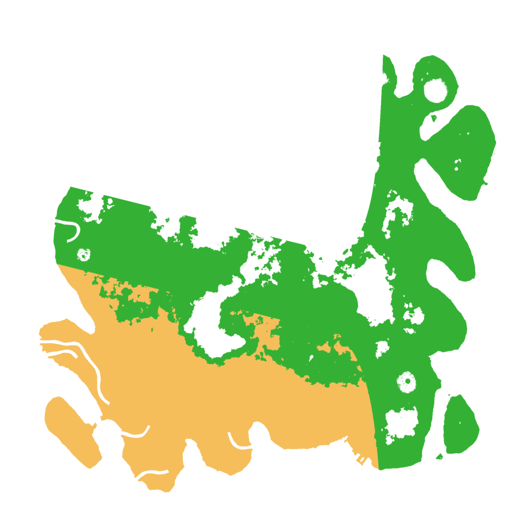 Biome Rust Map: Procedural Map, Size: 4000, Seed: 75896733