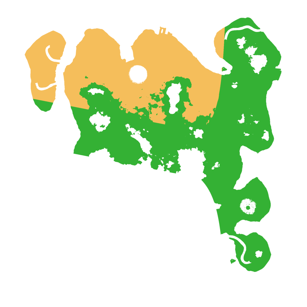 Biome Rust Map: Procedural Map, Size: 3000, Seed: 6738