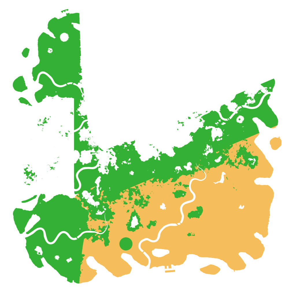 Biome Rust Map: Procedural Map, Size: 6000, Seed: 973