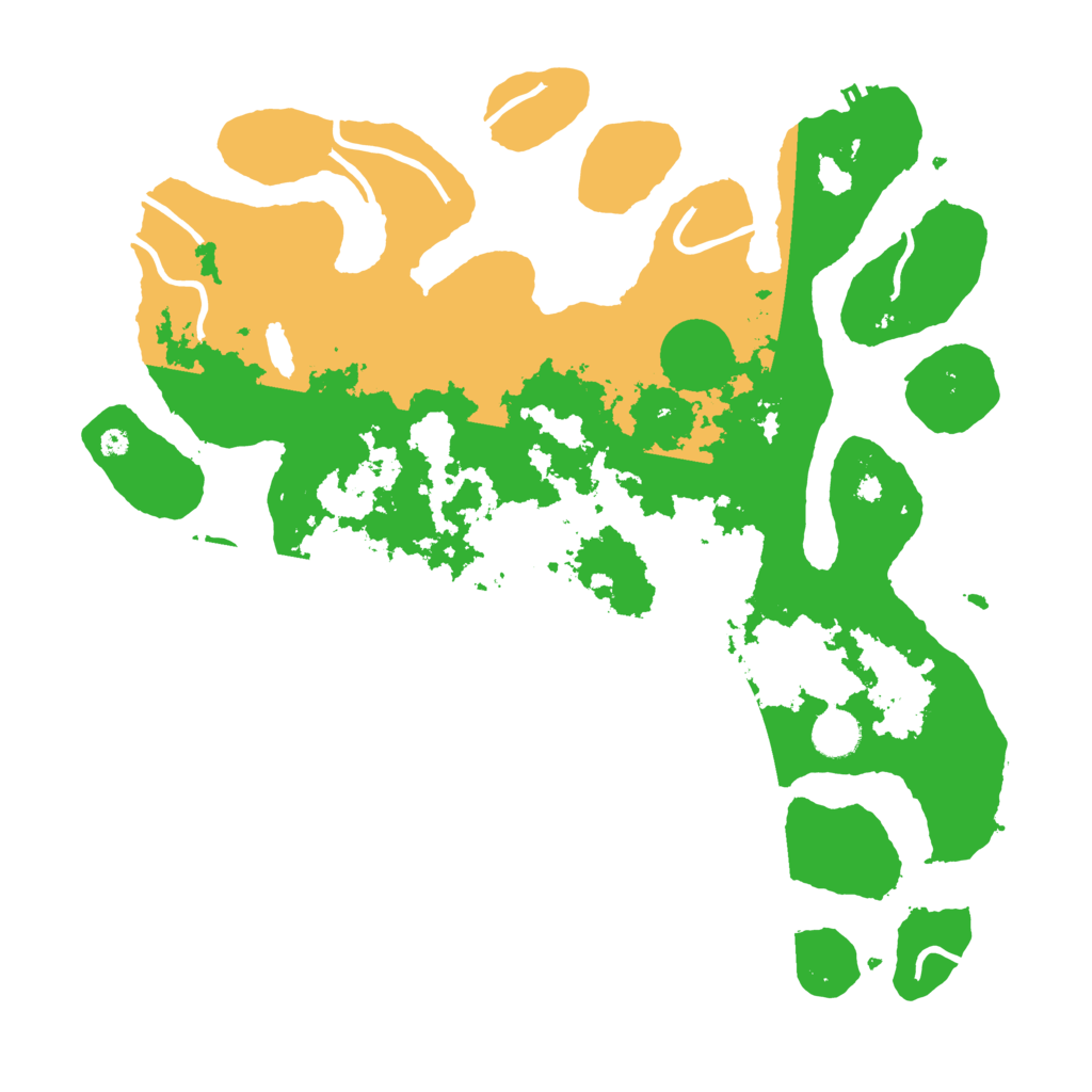 Biome Rust Map: Procedural Map, Size: 4000, Seed: 5275124