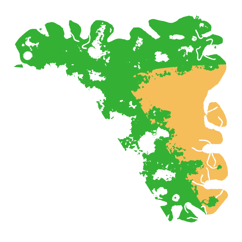 Biome Rust Map: Procedural Map, Size: 5000, Seed: 9156739