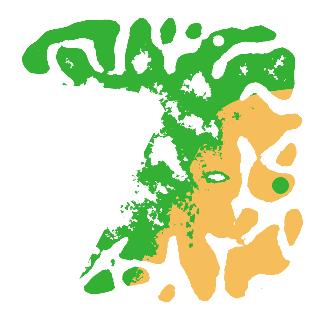 Biome Rust Map: Barren, Size: 5000, Seed: 622948930