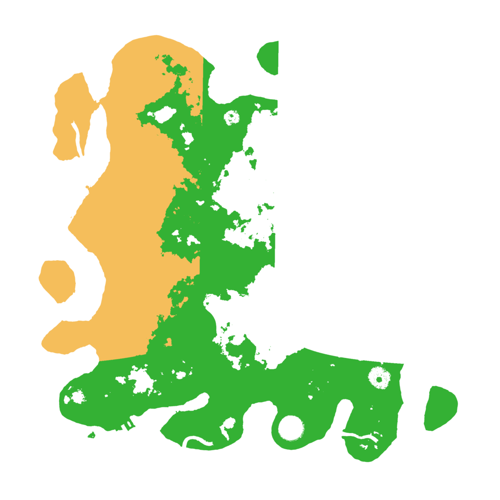 Biome Rust Map: Procedural Map, Size: 3500, Seed: 303008240