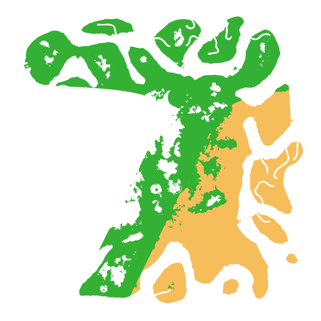 Biome Rust Map: Procedural Map, Size: 4500, Seed: 1824352349