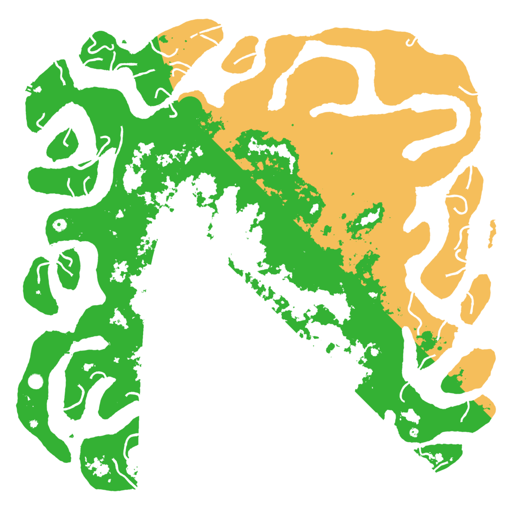 Biome Rust Map: Procedural Map, Size: 6000, Seed: 40687