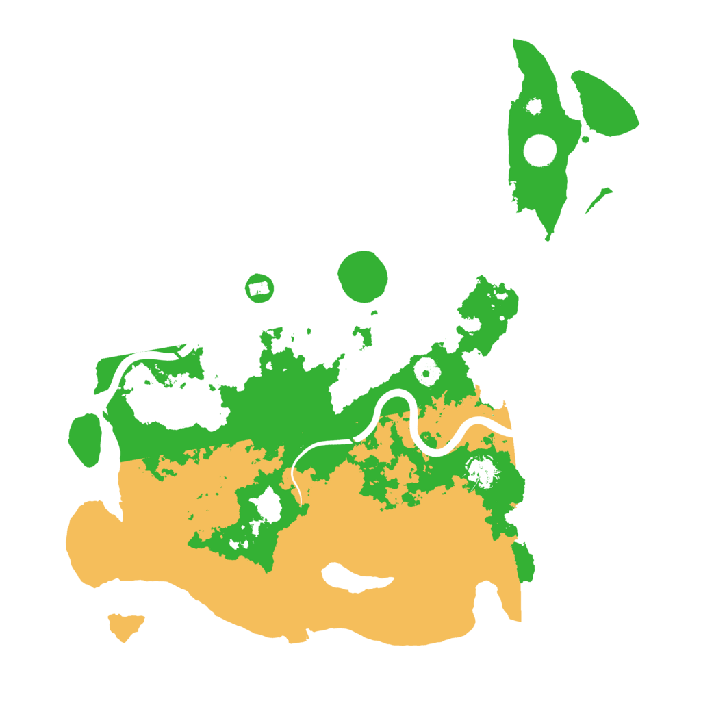 Biome Rust Map: Procedural Map, Size: 3950, Seed: 1355135986