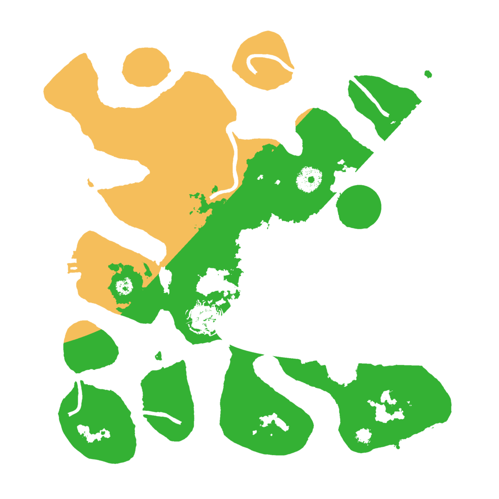 Biome Rust Map: Procedural Map, Size: 3000, Seed: 1833711630