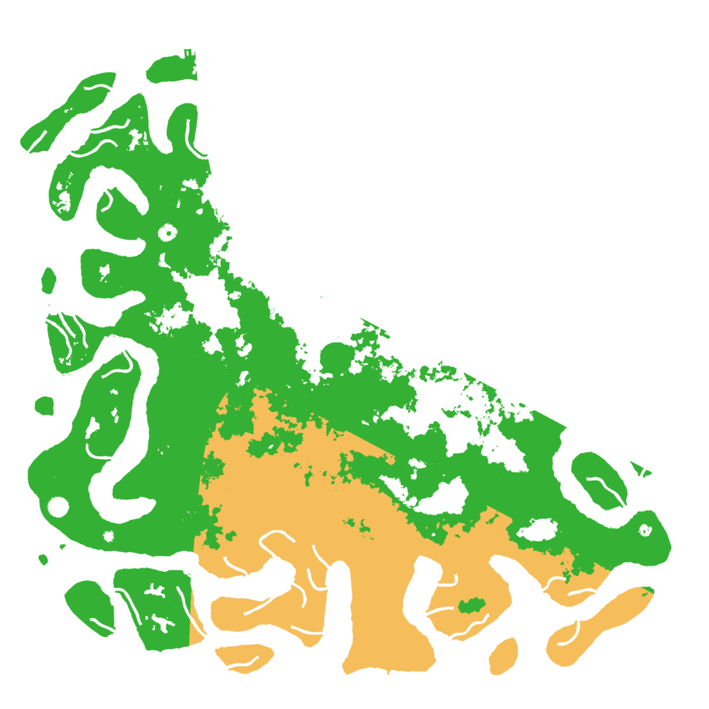 Biome Rust Map: Procedural Map, Size: 6000, Seed: 423912