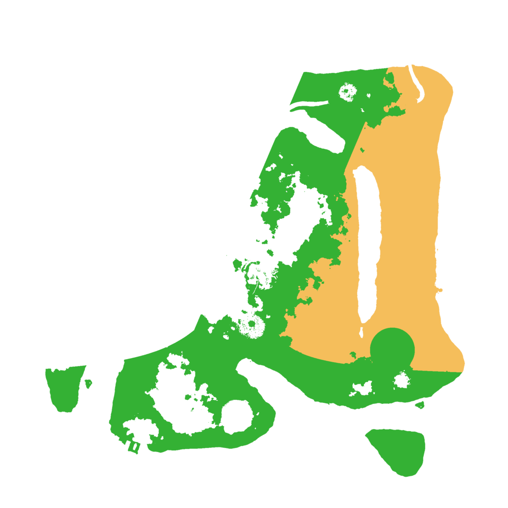 Biome Rust Map: Procedural Map, Size: 3000, Seed: 2133947942