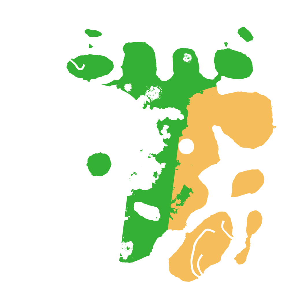 Biome Rust Map: Procedural Map, Size: 3500, Seed: 21841715