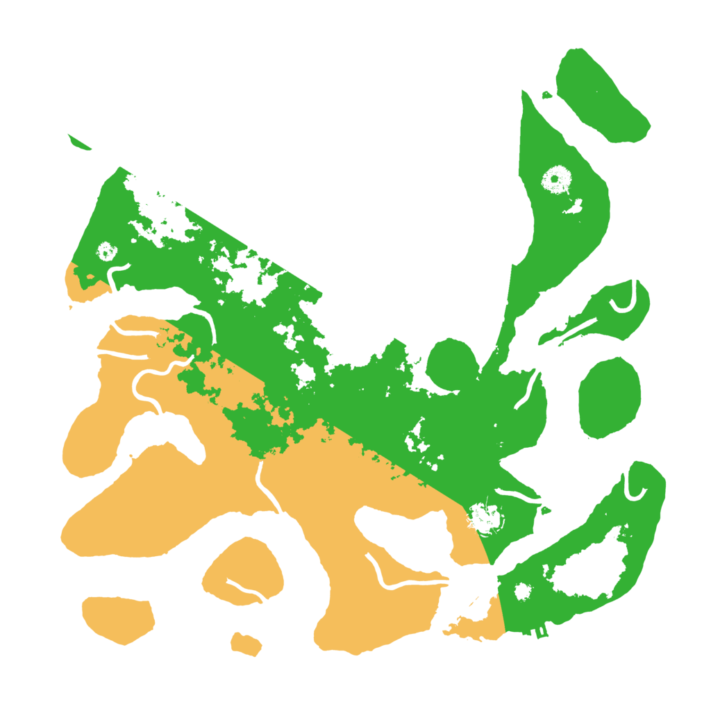 Biome Rust Map: Procedural Map, Size: 3800, Seed: 248908138