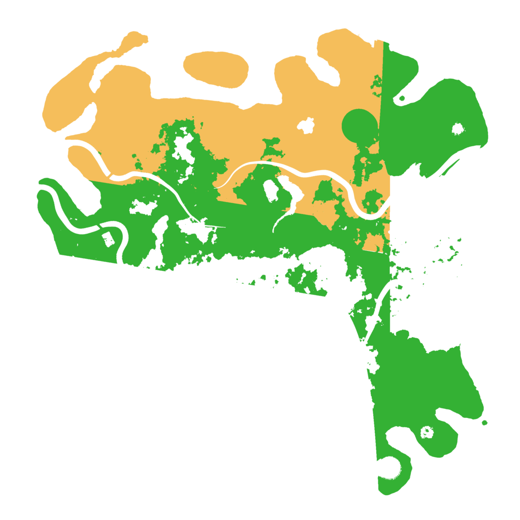 Biome Rust Map: Procedural Map, Size: 4000, Seed: 24333813