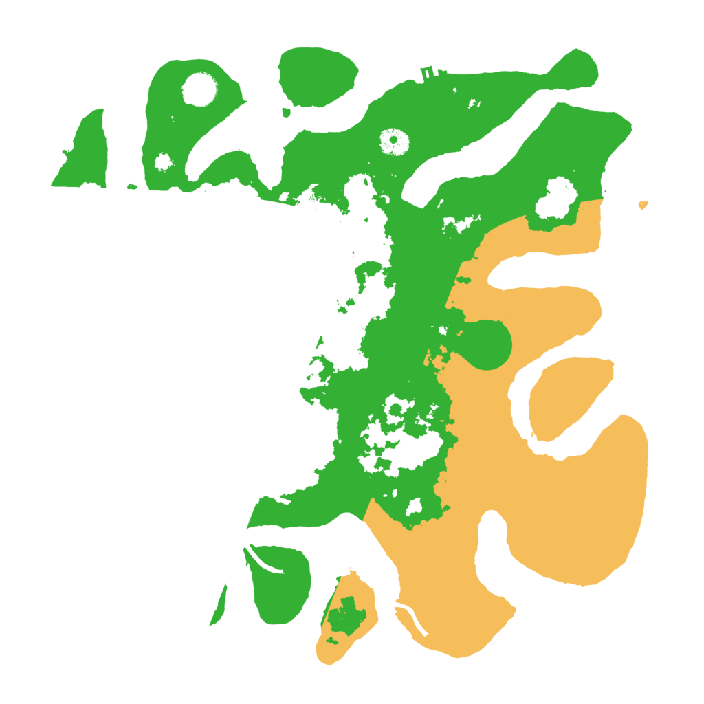 Biome Rust Map: Procedural Map, Size: 3700, Seed: 867848937