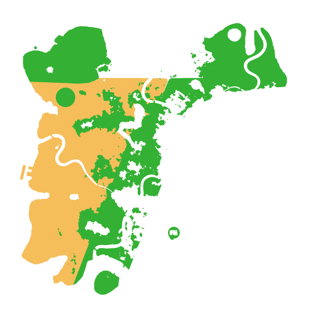 Biome Rust Map: Procedural Map, Size: 4250, Seed: 61741234