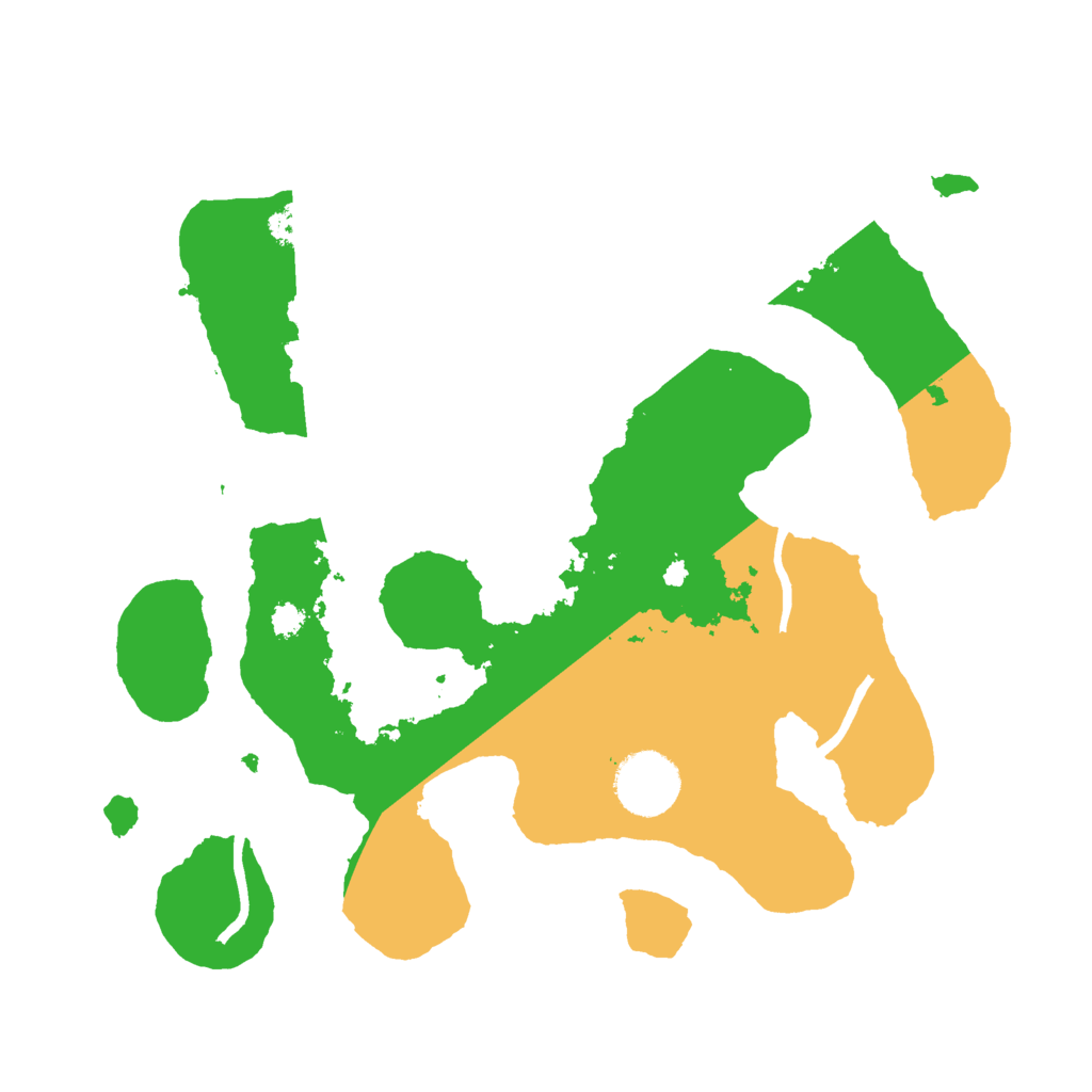 Biome Rust Map: Procedural Map, Size: 3000, Seed: 532146