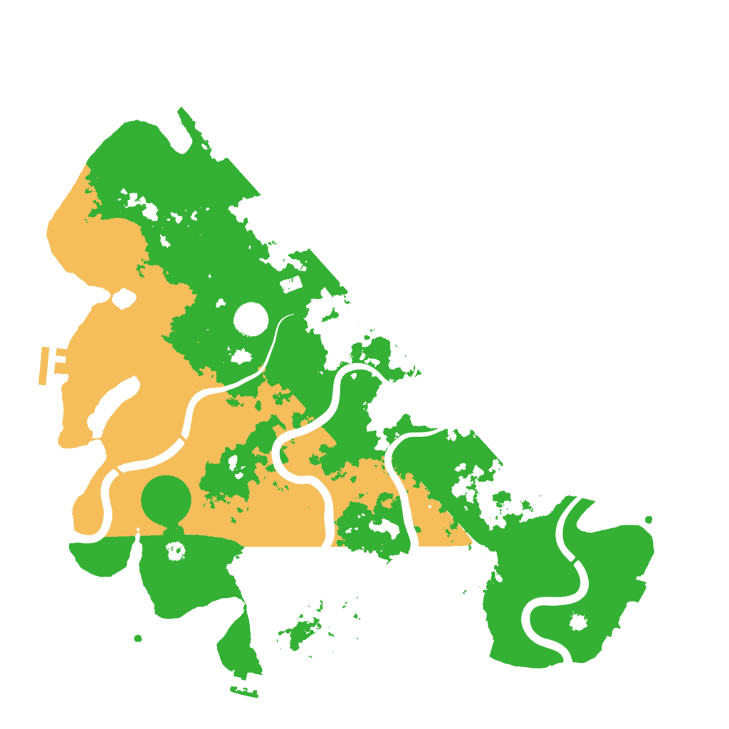 Biome Rust Map: Procedural Map, Size: 3850, Seed: 1826449277