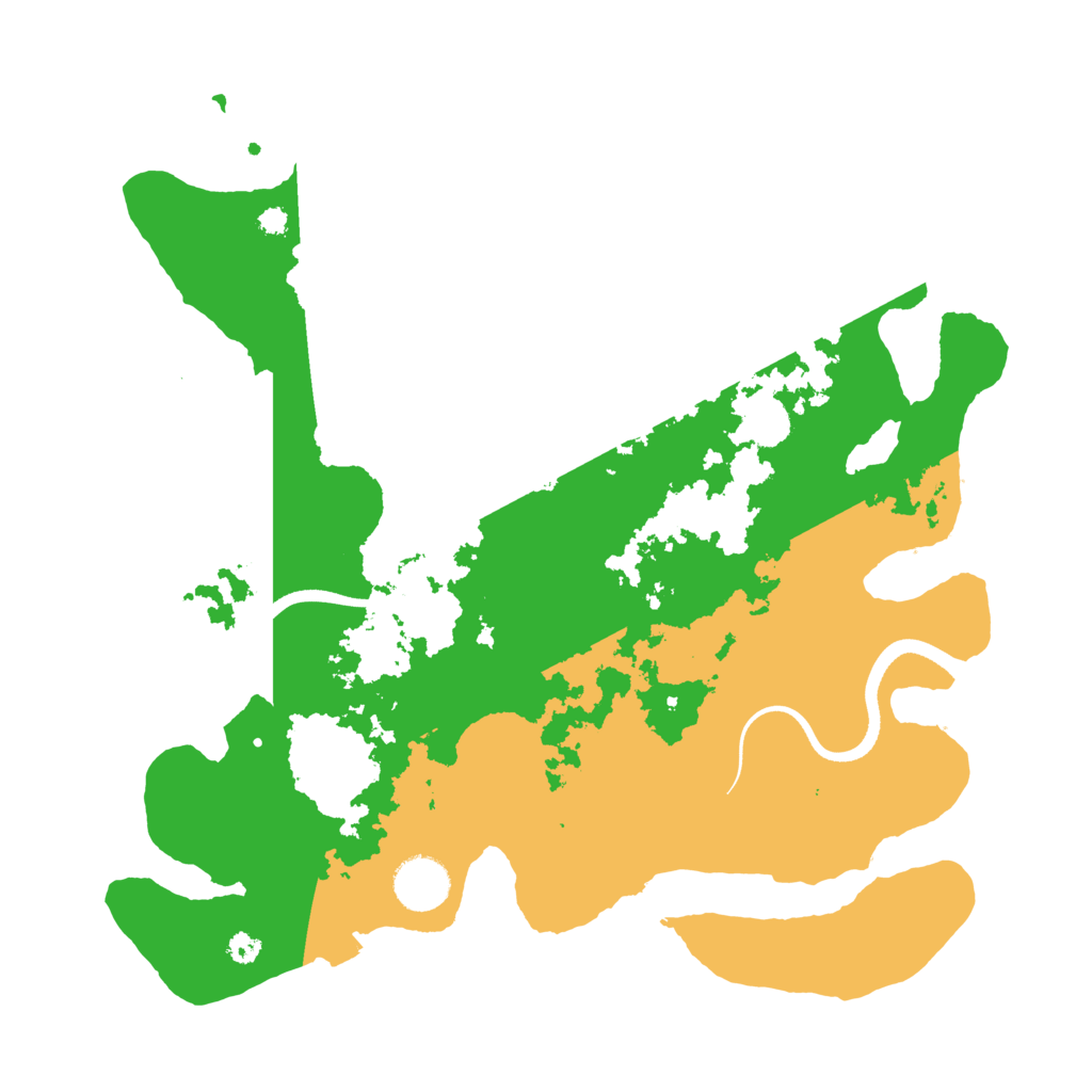 Biome Rust Map: Procedural Map, Size: 3500, Seed: 37477265