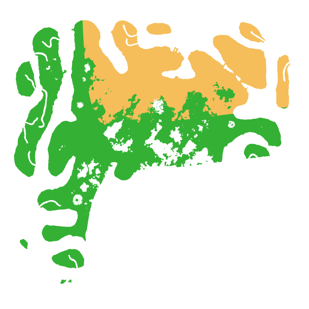 Biome Rust Map: Procedural Map, Size: 4500, Seed: 1044