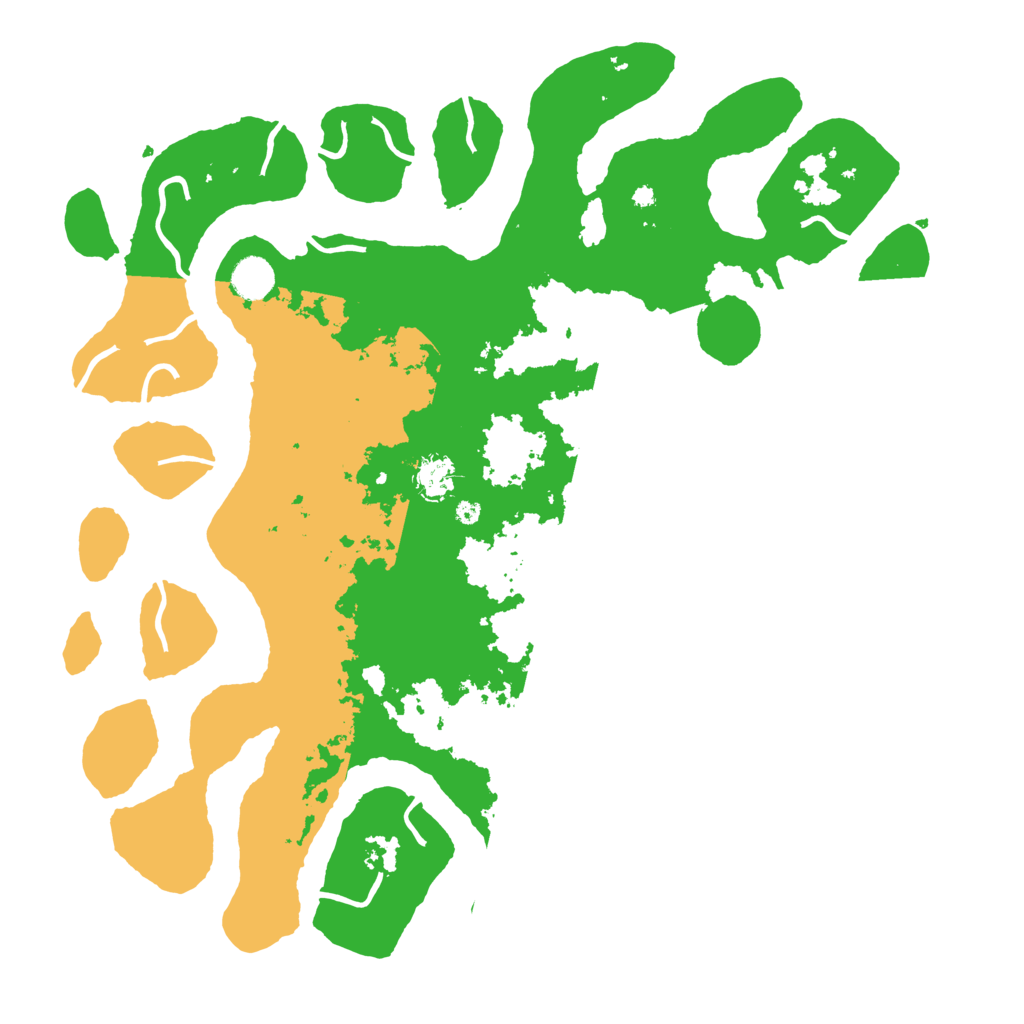 Biome Rust Map: Procedural Map, Size: 4300, Seed: 9875476