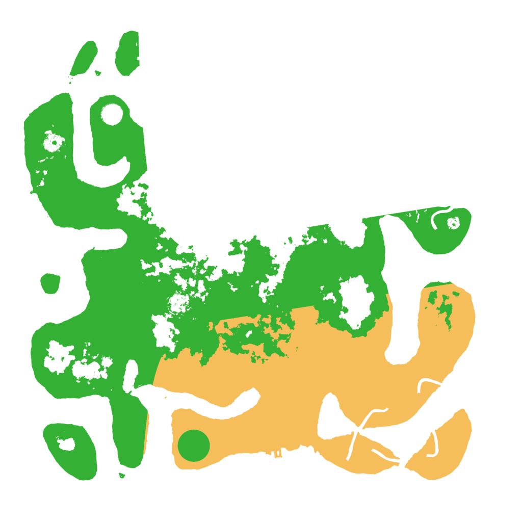 Biome Rust Map: Procedural Map, Size: 4300, Seed: 5400000