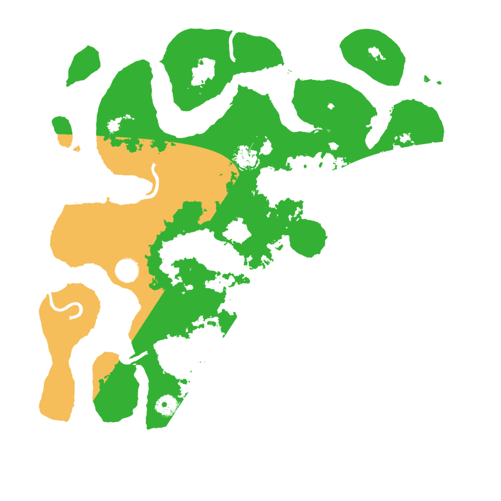 Biome Rust Map: Procedural Map, Size: 3700, Seed: 9647687