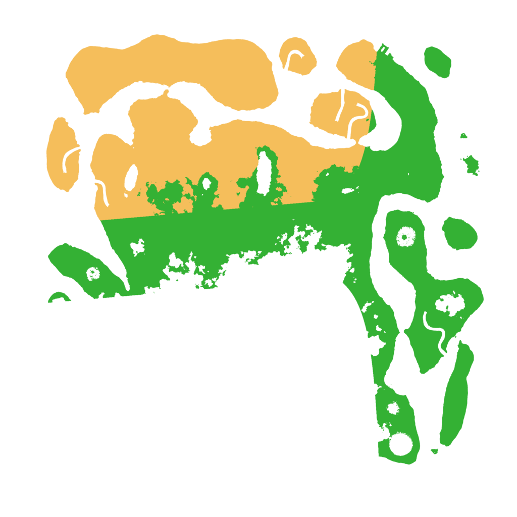 Biome Rust Map: Procedural Map, Size: 4000, Seed: 8869