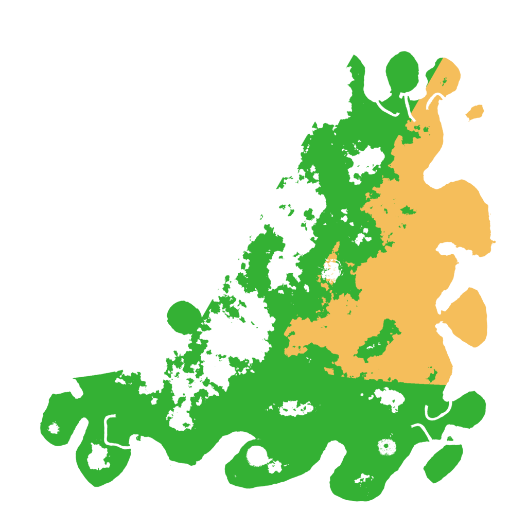 Biome Rust Map: Procedural Map, Size: 4500, Seed: 8