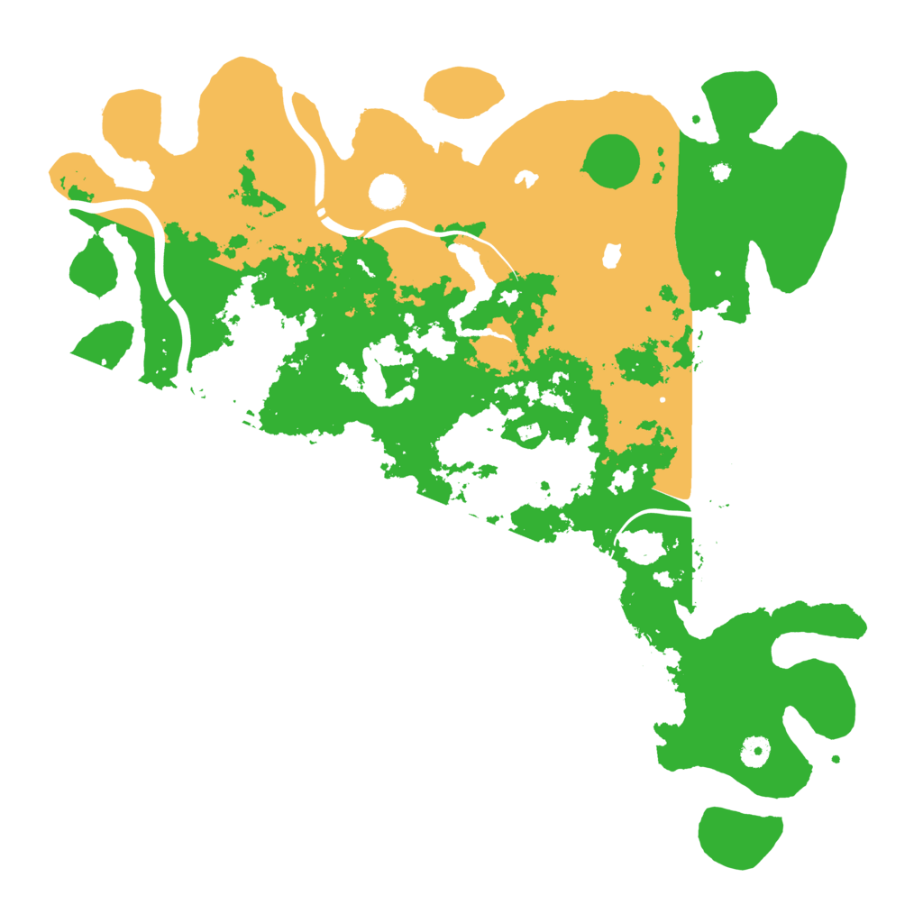 Biome Rust Map: Procedural Map, Size: 4500, Seed: 1110696168