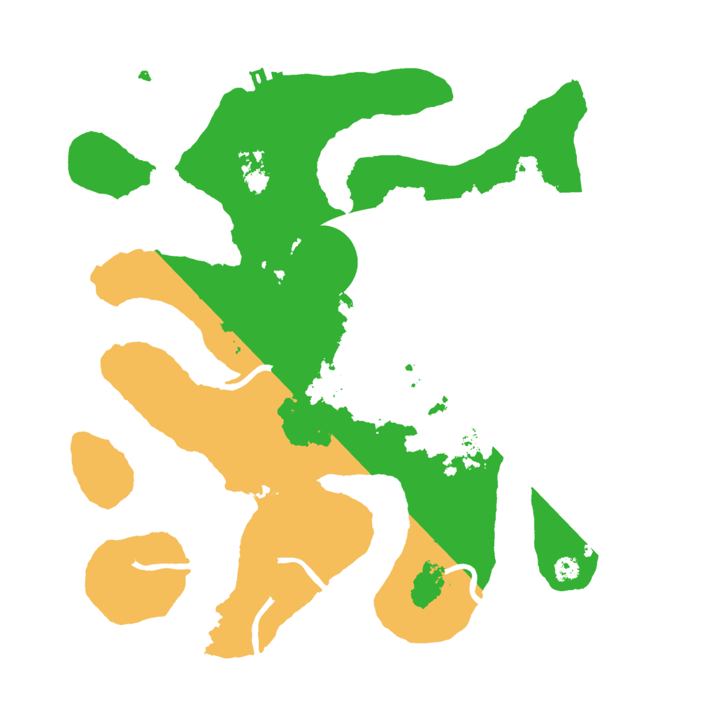 Biome Rust Map: Procedural Map, Size: 3000, Seed: 69919