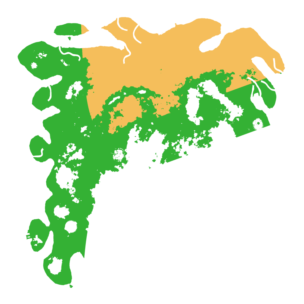 Biome Rust Map: Procedural Map, Size: 4500, Seed: 1120547831