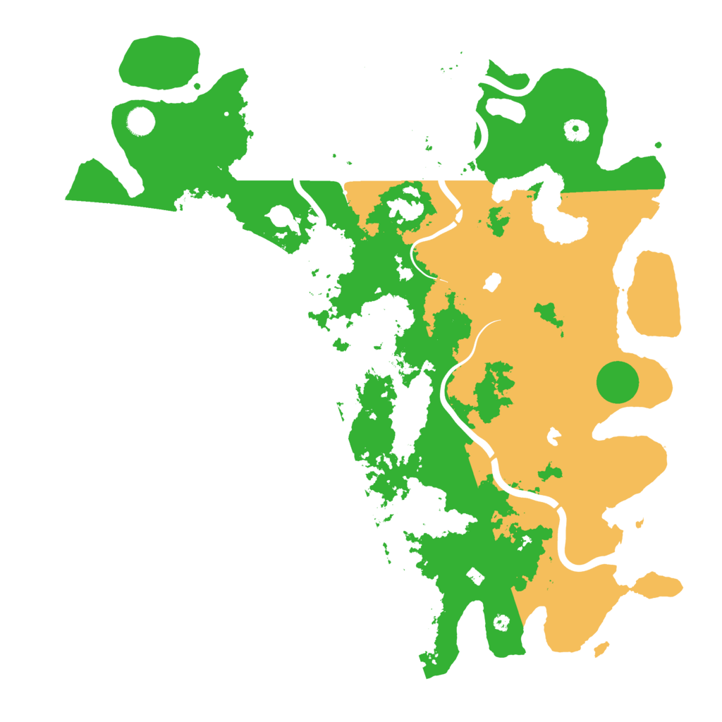 Biome Rust Map: Procedural Map, Size: 4500, Seed: 1018168629