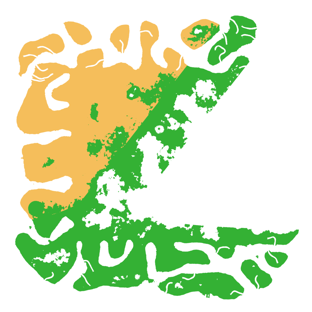 Biome Rust Map: Procedural Map, Size: 5500, Seed: 4