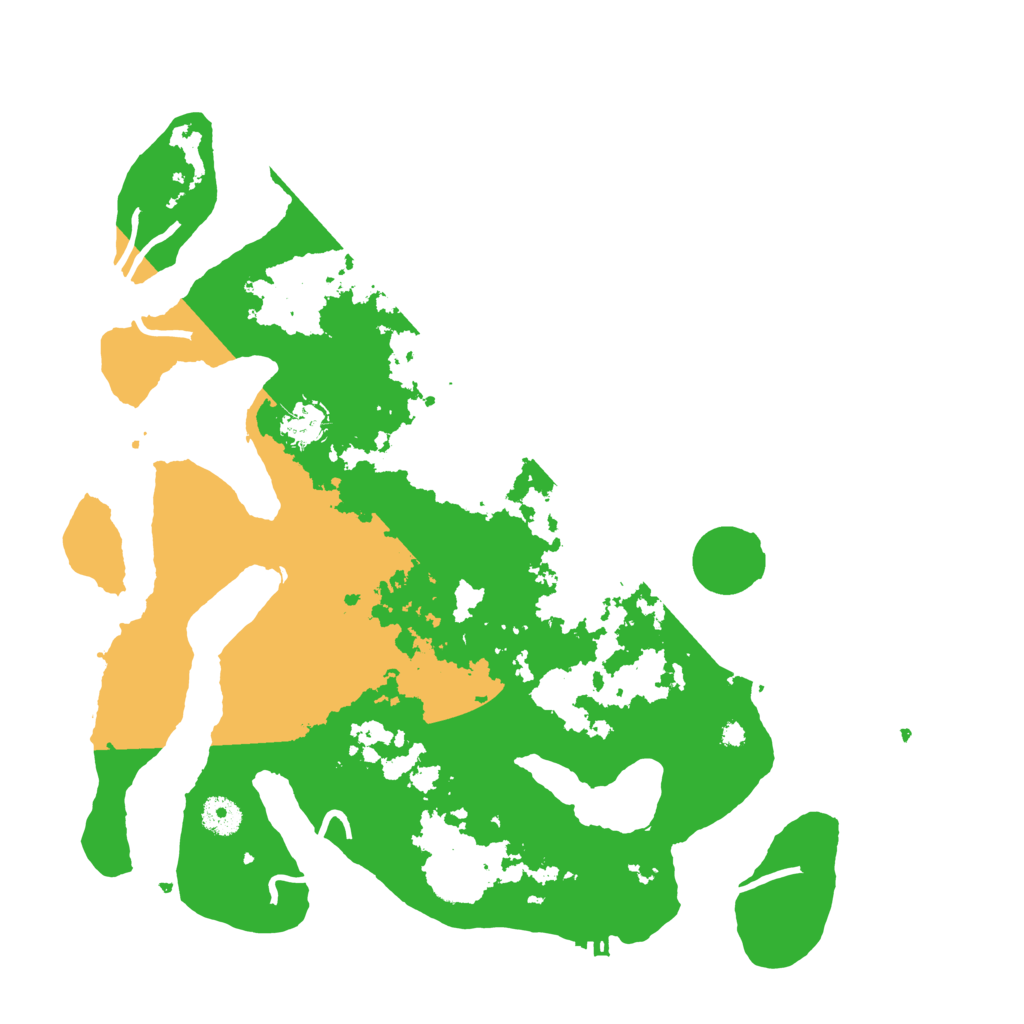 Biome Rust Map: Procedural Map, Size: 3950, Seed: 1124217767