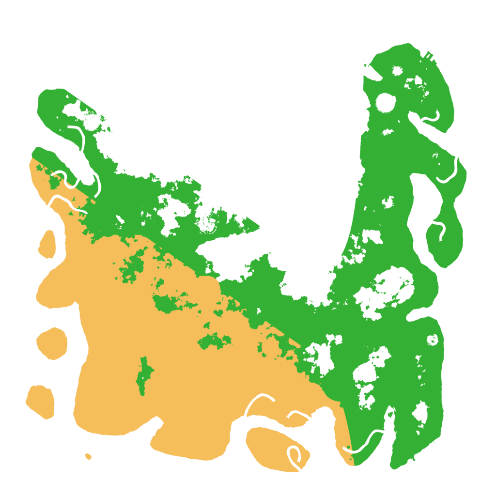 Biome Rust Map: Procedural Map, Size: 4500, Seed: 467445950