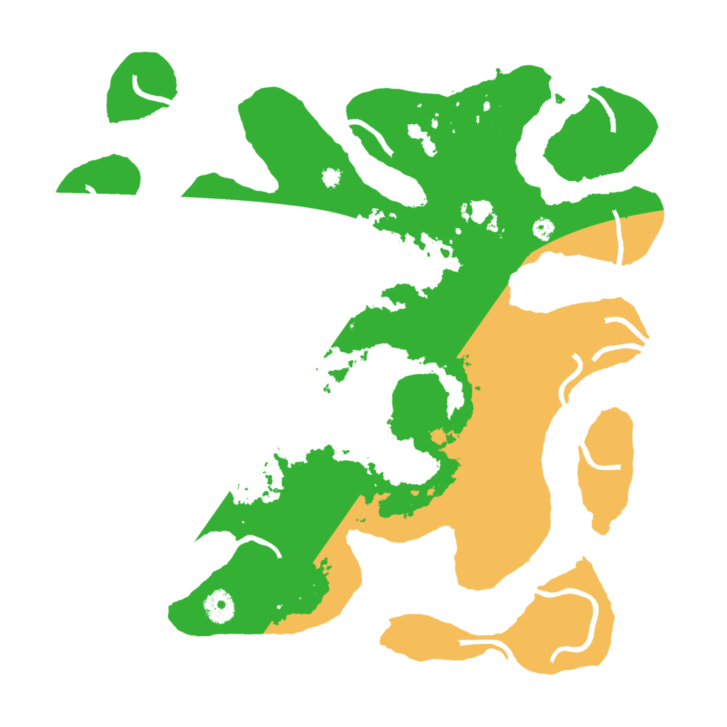 Biome Rust Map: Procedural Map, Size: 3500, Seed: 1631