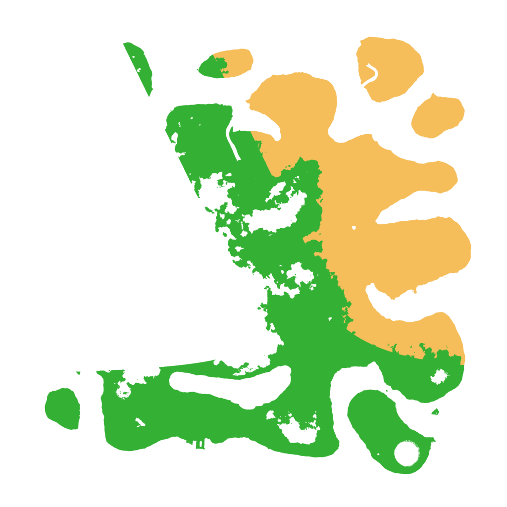 Biome Rust Map: Procedural Map, Size: 3600, Seed: 1524453126