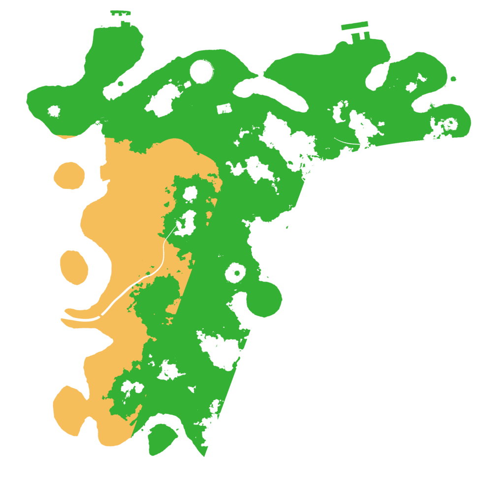 Biome Rust Map: Procedural Map, Size: 3800, Seed: 1623780793