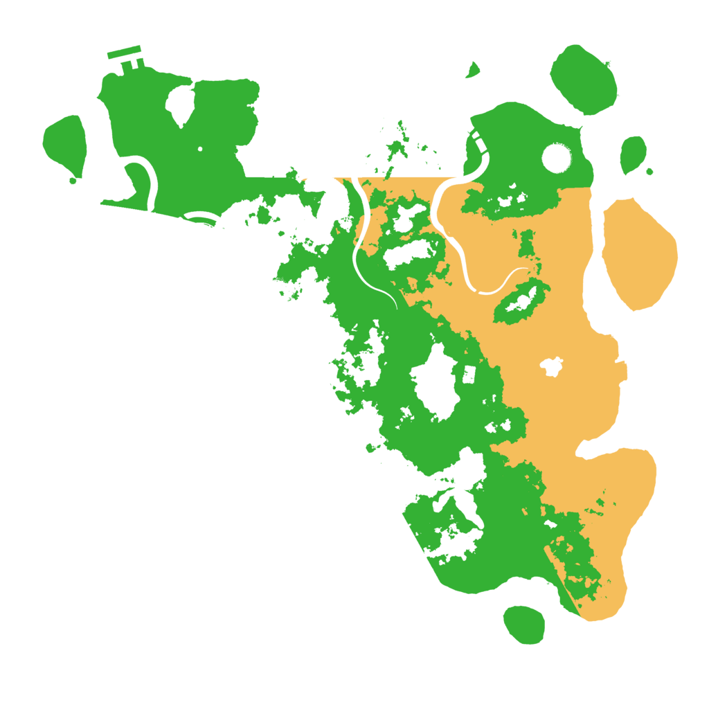 Biome Rust Map: Procedural Map, Size: 4250, Seed: 68686333